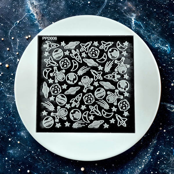 Space Pattern Plate
