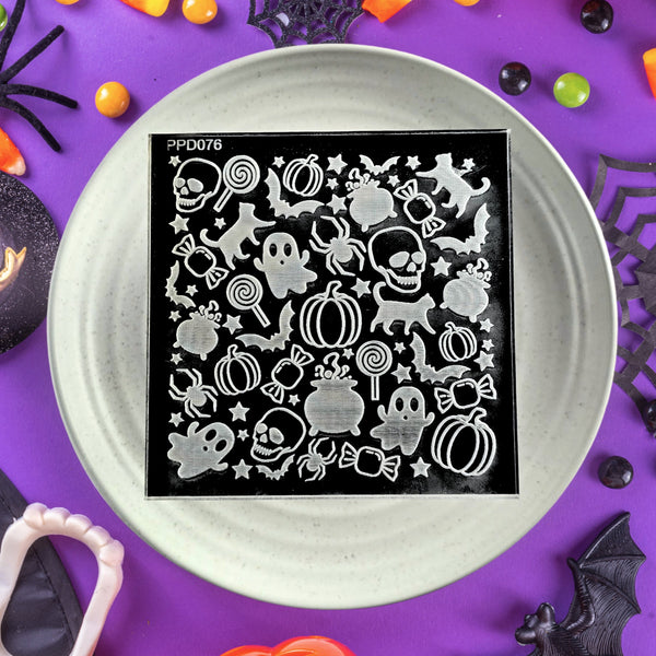 Spooky Pattern Plate