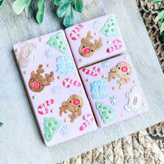 Rectangle Christmas Platter SET (Bikkie Smalls)