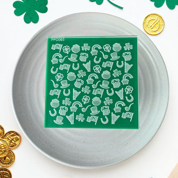 St. Patrick's Day Pattern Plate