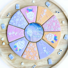 Sugar Skull Platter Cutter & Debosser Set (Bikkie Smalls)