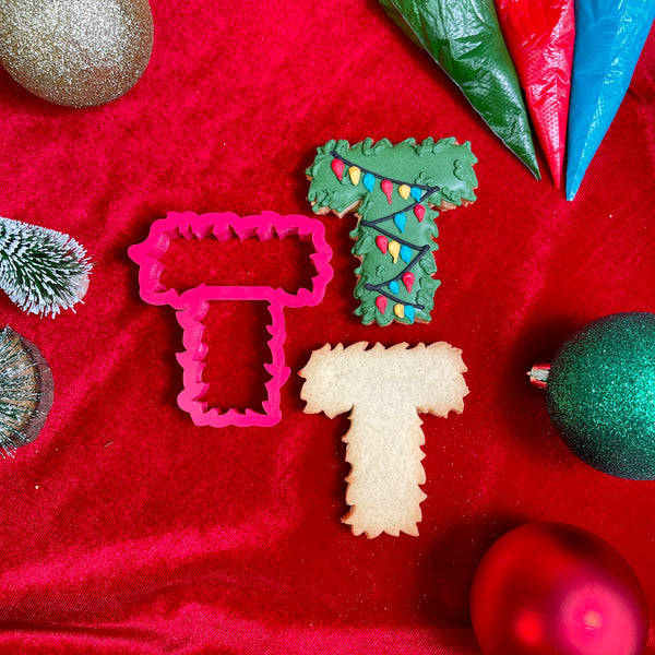Individual CHRISTMAS Letter Cutters (The Confectionist)