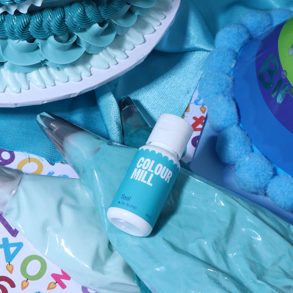 Oil Based Colouring 20ml Teal