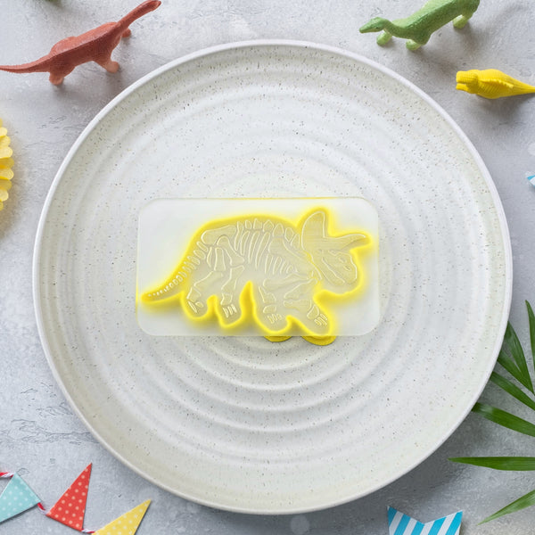 Triceratops Fossil Bones Cutter & Debosser Set