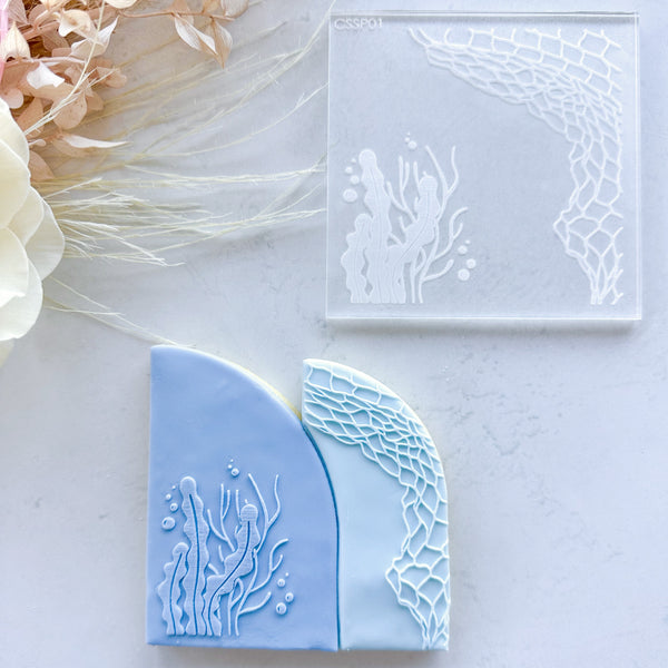 Underwater Pattern Debosser (Cake Sera Sera)