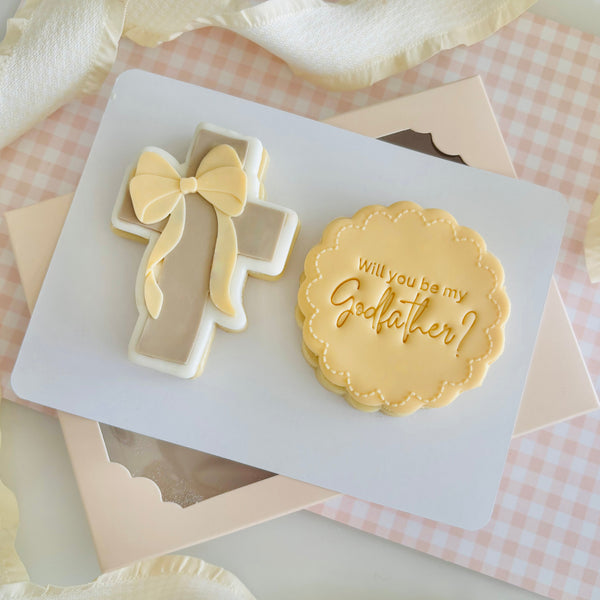 Will You Be My Godfather? Text Stamp (SweetP)