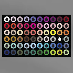 Colour Mill Aqua Blend 20ml Bottle Stickers