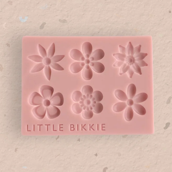 Flower Assorted #1 Silicone Mould (Little Bikkie)