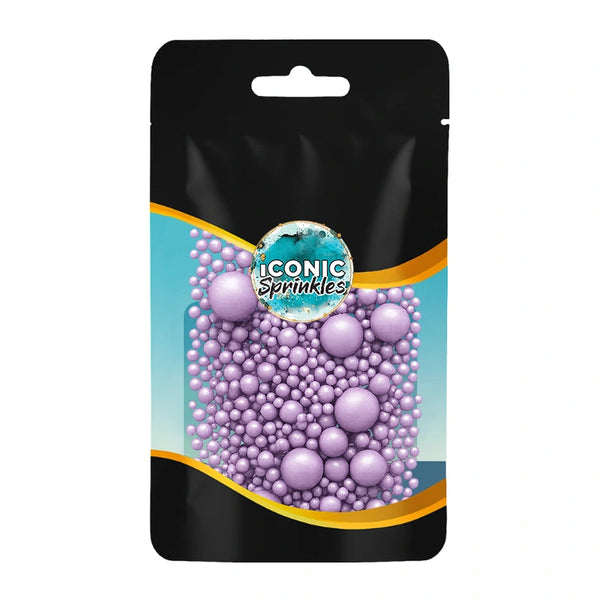 Shiny Purple Pearls Sprinkles 30g
