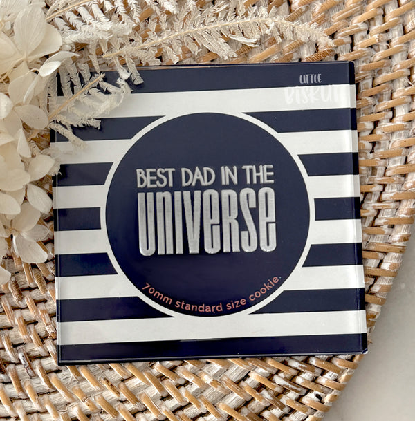Best Dad In The Universe Debosser (Little Biskut Level Up!)