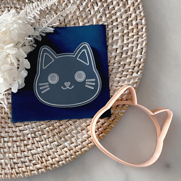 Cat Cutter & Debosser Set (Little Biskut Level Up!)