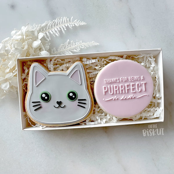 Thanks For Being a Purrfect Mum Debosser (Little Biskut Level Up!)