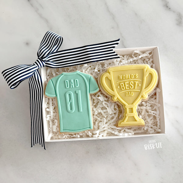 Dad Jersey Cutter & Debosser Set (Little Biskut)