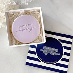 Forever and Always Tiny Text Stamp (Little Biskut)