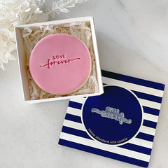 Love Forever Tiny Text Stamp (Little Biskut)