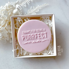 Thanks For Being a Purrfect Mum Debosser (Little Biskut Level Up!)