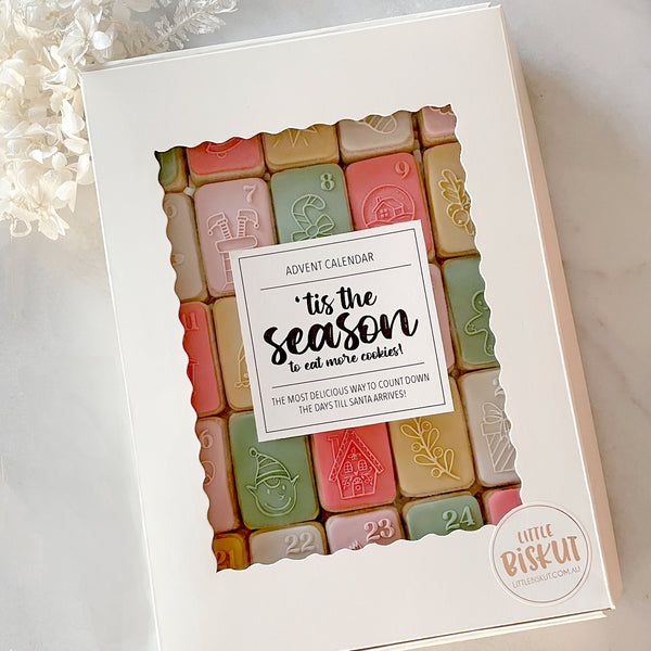Holly Jolly Advent Cutter & Debosser Set (Little Biskut)