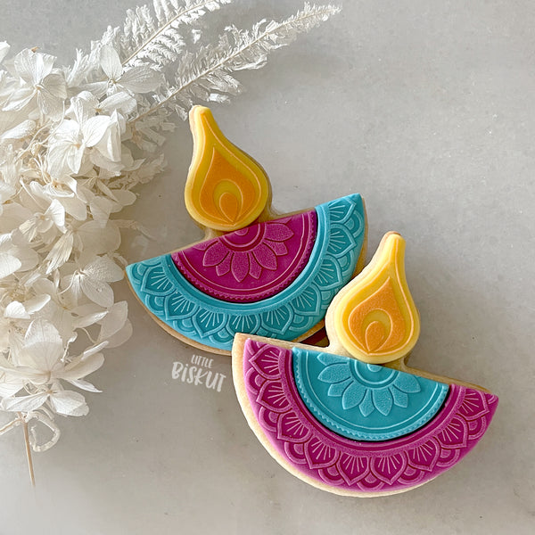 Diwali Candle Cutter & Debosser Set (Little Biskut)