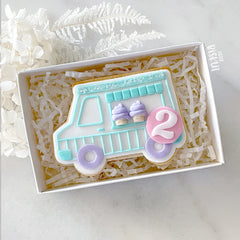 Food Truck Cutter and Debosser Set (Little Biskut)