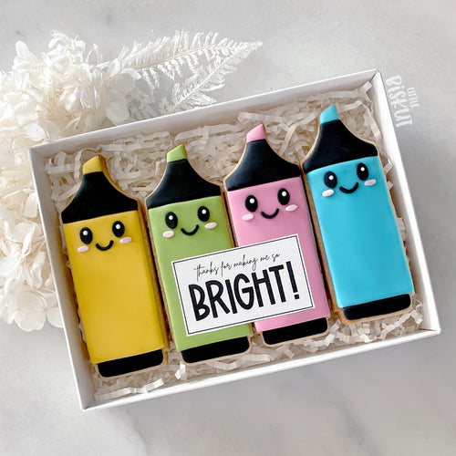 Highlighter Cutter & Debosser 3pc Set (Little Biskut)