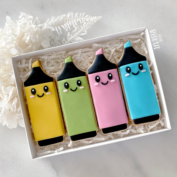 Highlighter Cutter & Debosser 3pc Set (Little Biskut)