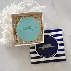 Hip Hip Hooray Tiny Text Stamp (Little Biskut)