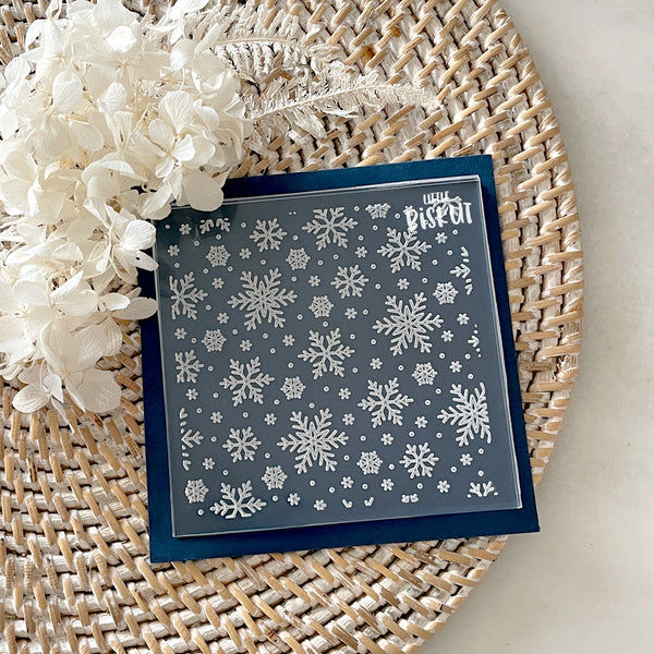 Snowflake Pattern Debosser (Little Biskut Level Up!)