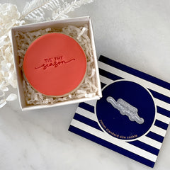 Tis' The Season Tiny Text Stamp (Little Biskut)