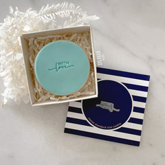 With Love Tiny Text Stamp (Little Biskut)