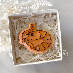Prawn/Shrimp Cutter and Debosser Set (Little Biskut)