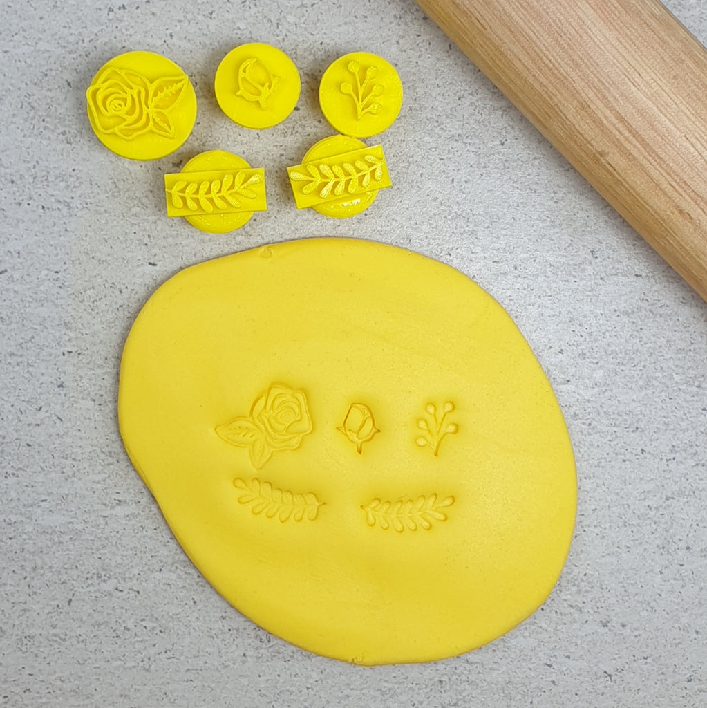Flower Embosser Set Custom Cookie Cutters