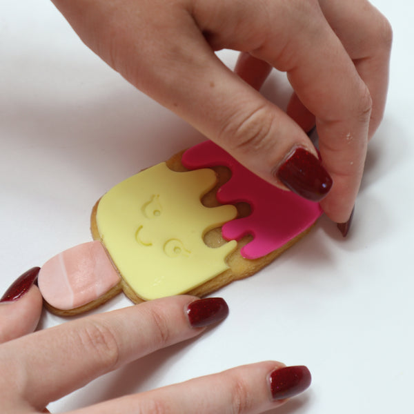 Cute lce Cream Pop Cutter & Embosser Set