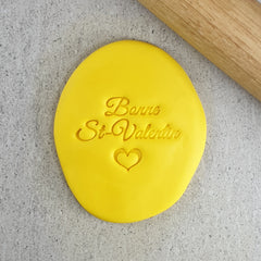 Bonne St-Valentin (Happy St Valentine) Embosser French