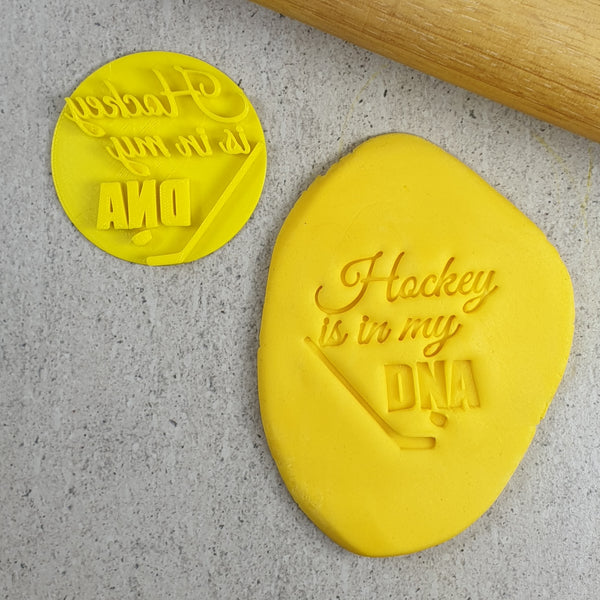 Hockey Is In My DNA Embosser