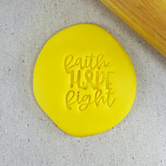 Faith Hope Fight Embosser