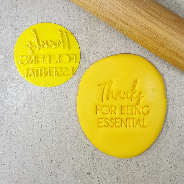 Thanks For Being Essential Embosser