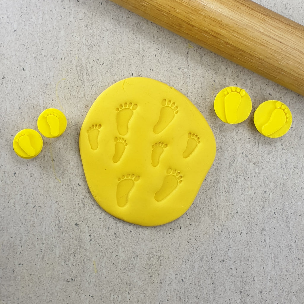 Baby Feet Embosser Set Custom Cookie Cutters