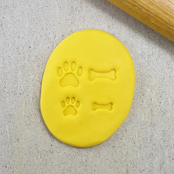 Dog Bone and Paw Embosser Set