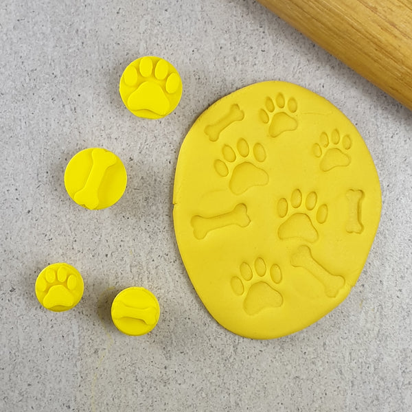 Dog Bone and Paw Embosser Set