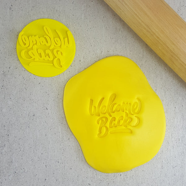 Welcome Back Embosser