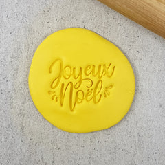 Joyeux Noël V2 (Merry Christmas) Embosser French