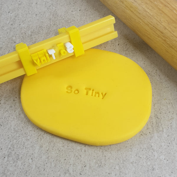 Tiny Lower Case Letter Stamps