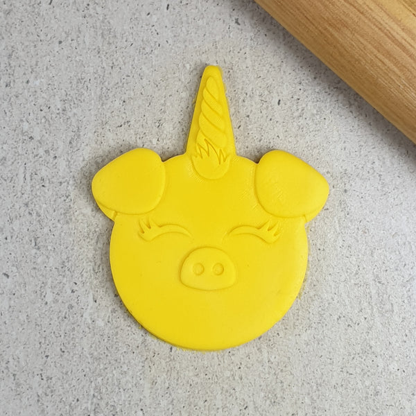 Unicorn Pig Debosser & Cutter Set