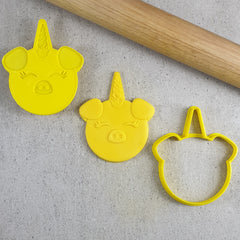 Unicorn Pig Debosser & Cutter Set