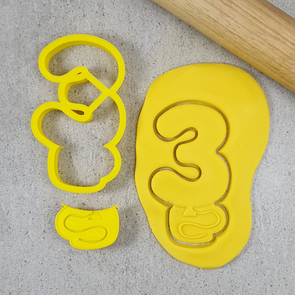 Balloon Number Cutter and 3D Embosser