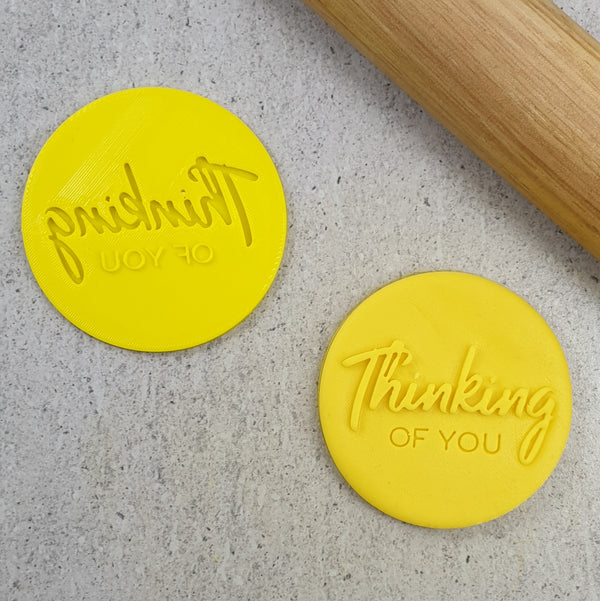 Thinking of You Mixed Imprint & Raised Embosser
