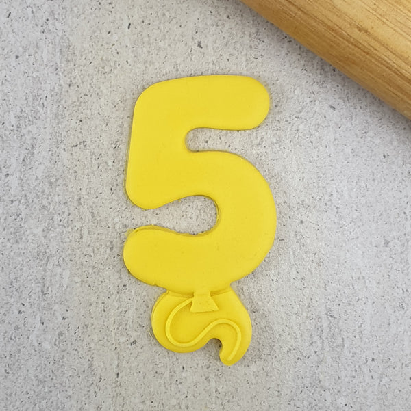 Balloon Number Cutter and 3D Embosser