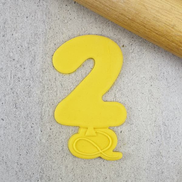 Balloon Number Cutter and 3D Embosser