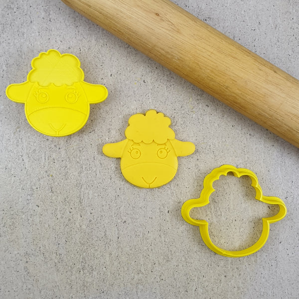 Cute Farm Animals Debosser & Cutter Set