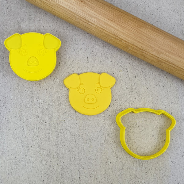 Cute Farm Animals Debosser & Cutter Set